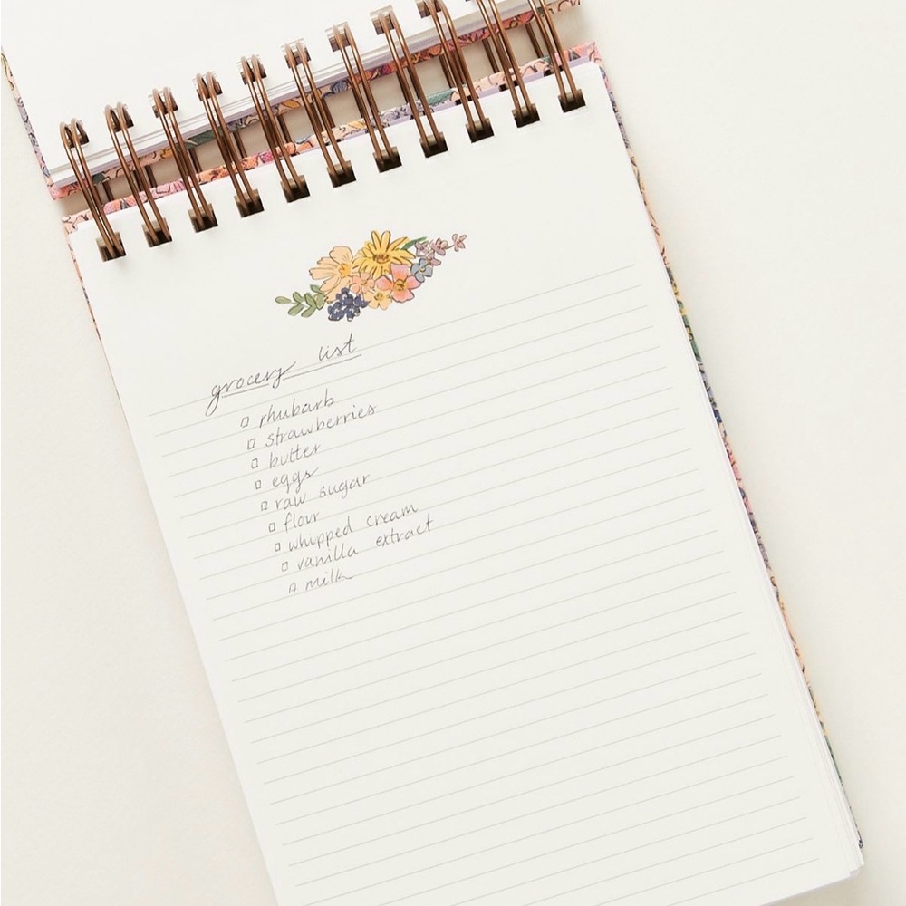 Rifle Paper Co. - Desktop Spiral Notepad - Mimi 200 pages - Picture 2 of 11